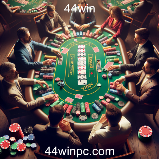 Explore o Mundo do Poker no 44win